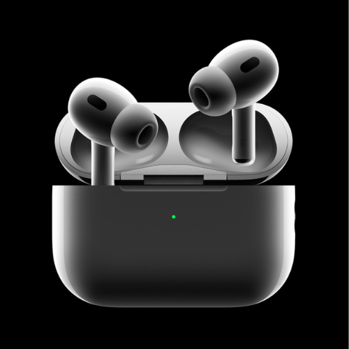 Apple AirPods 4 con Cancelación Activa de Ruido  Inalámbricos, Bluetooth®, Estuche de carga USB-C con altavoz, Chip H2, Siri, Blanco y Negro